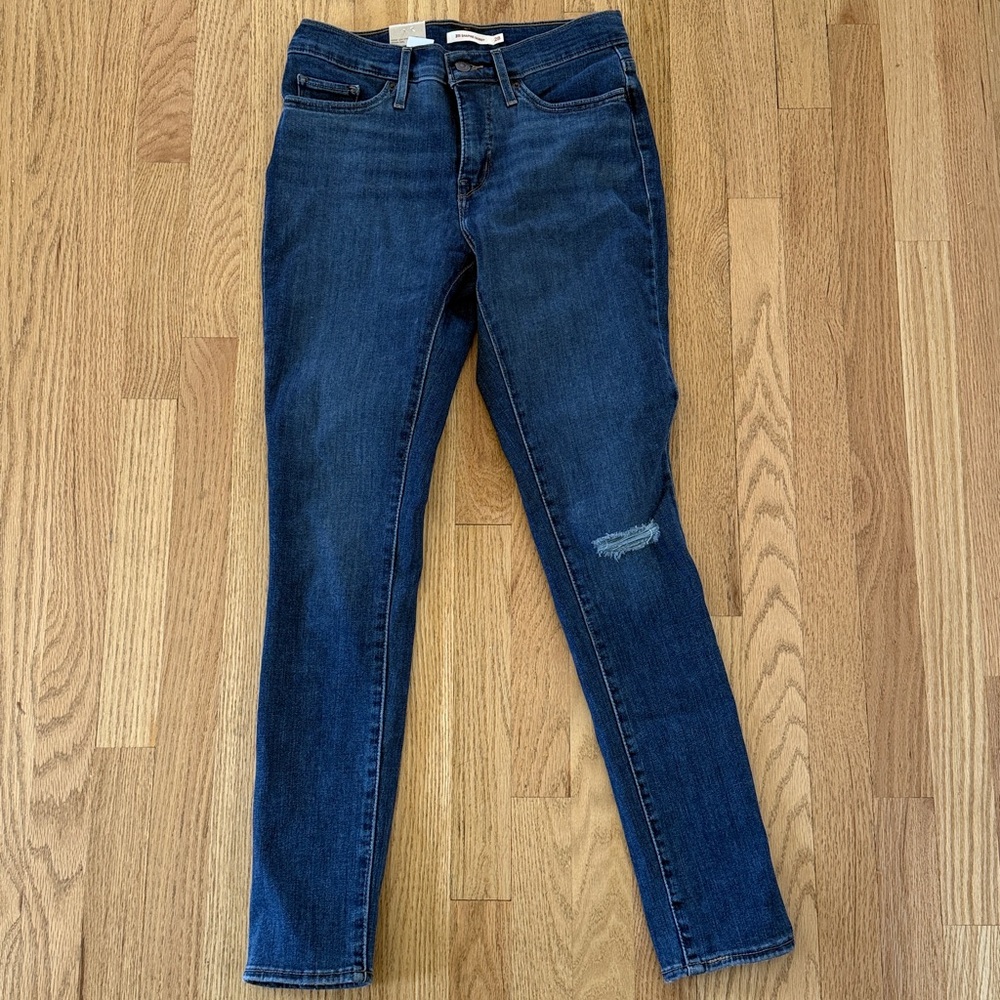 Levi's 311 Shaping Skinny Jeans with Distressed Detail
